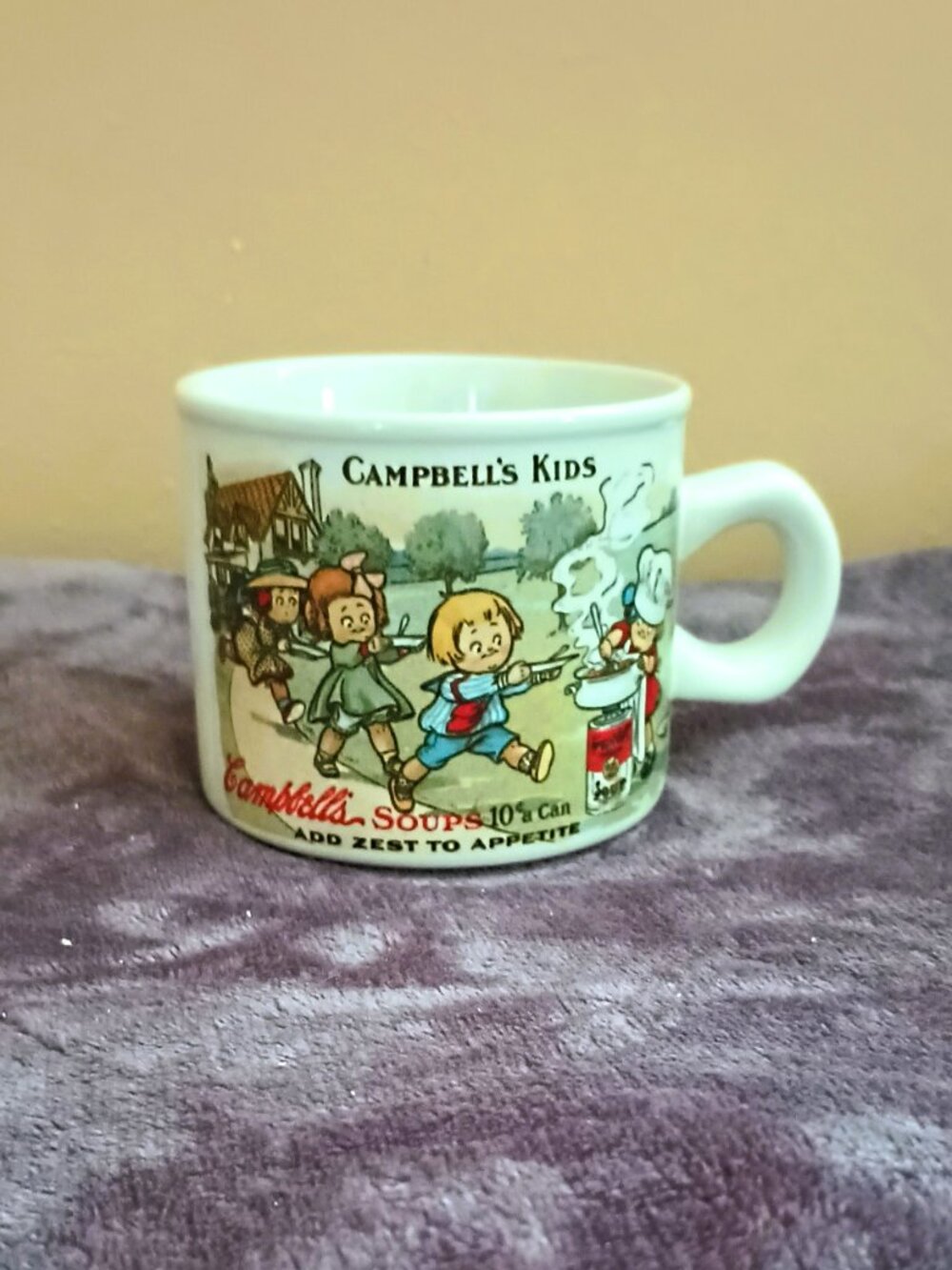 Vintage 1994 Campbell’s Kids Mug Ceramic Soup/Coffee By Westwood
